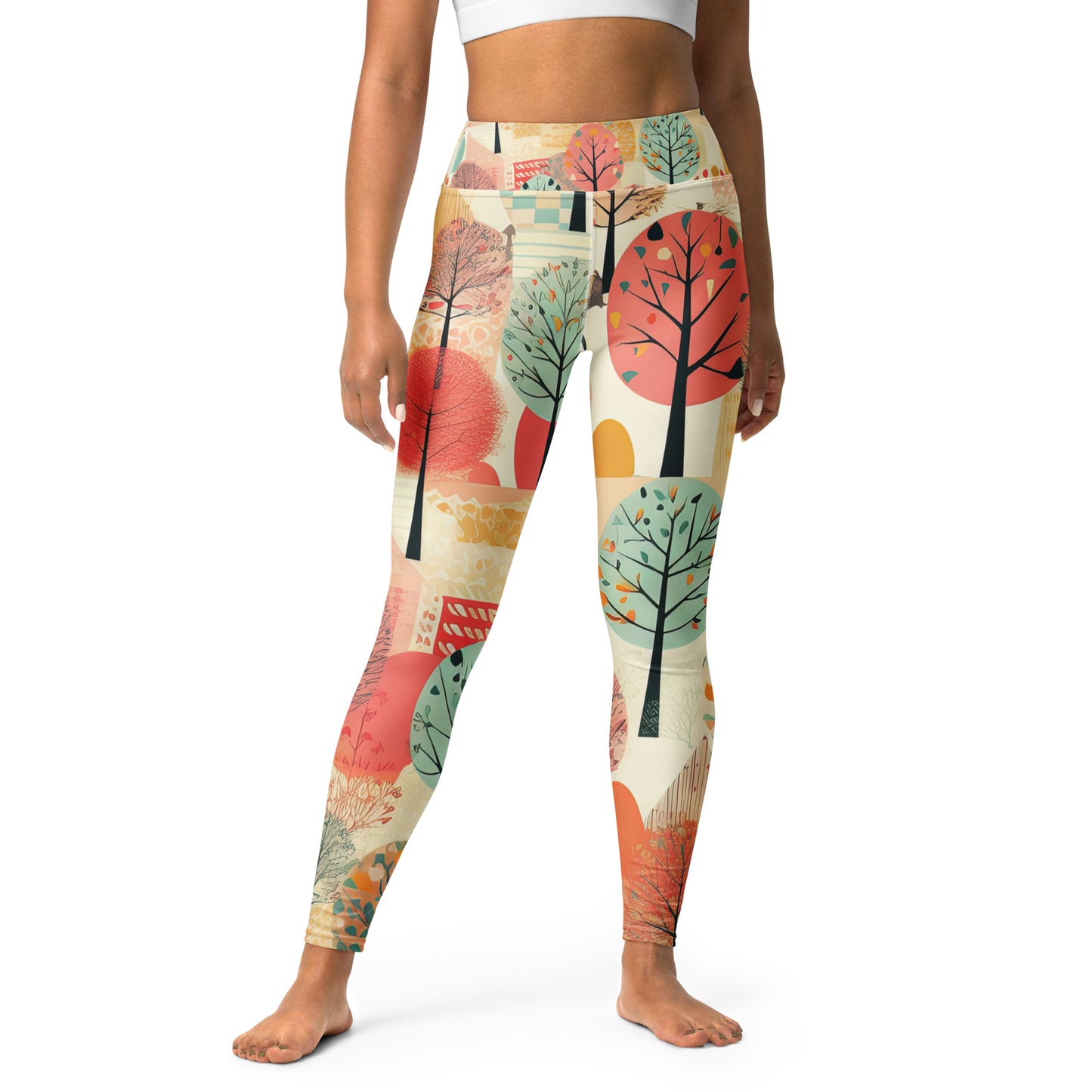 Spring Weather Yoga Leggings