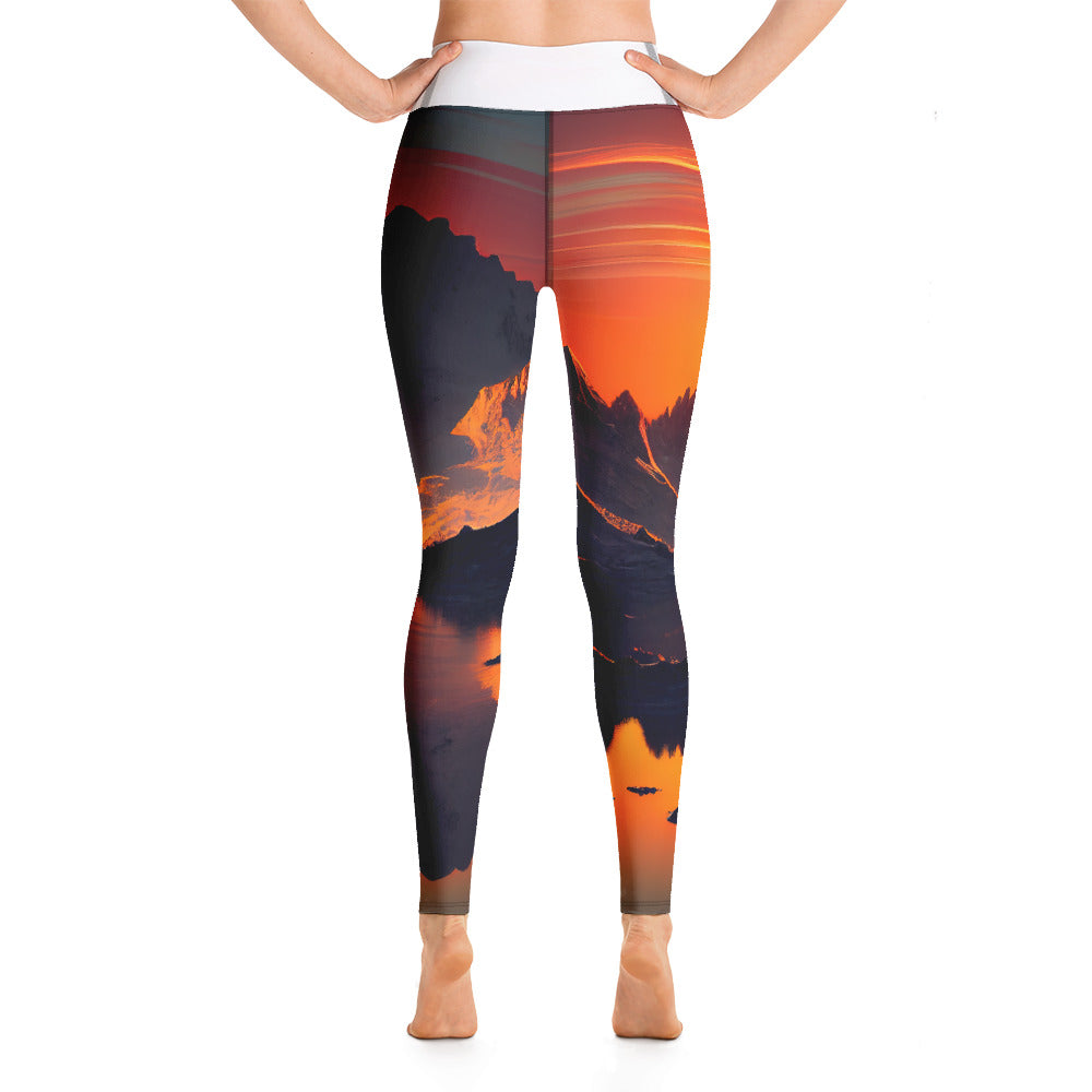 The Outer Moon Yoga Leggings