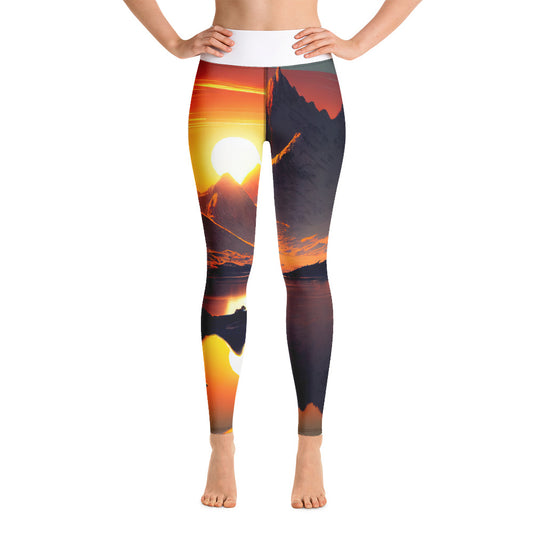 The Outer Moon Yoga Leggings