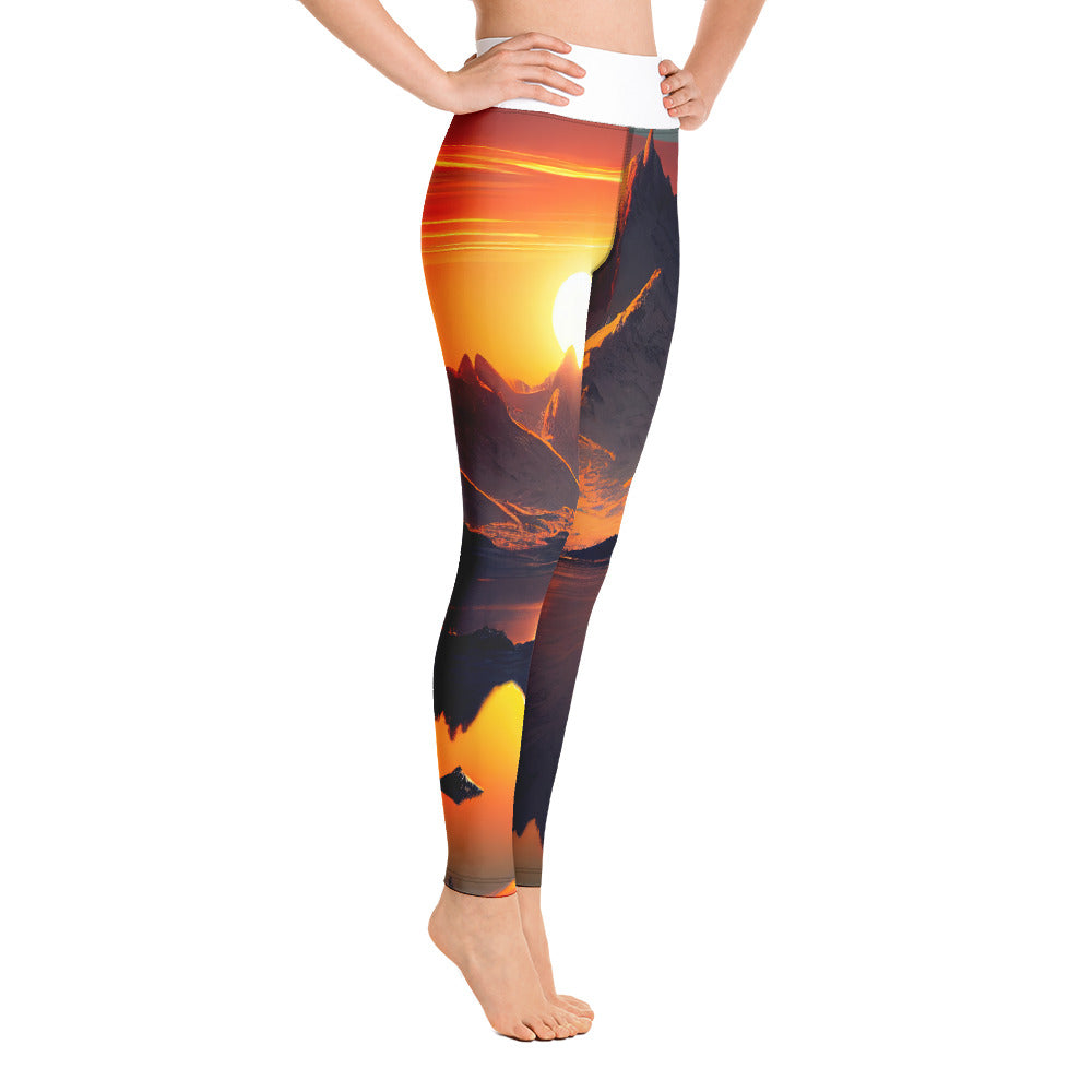 The Outer Moon Yoga Leggings